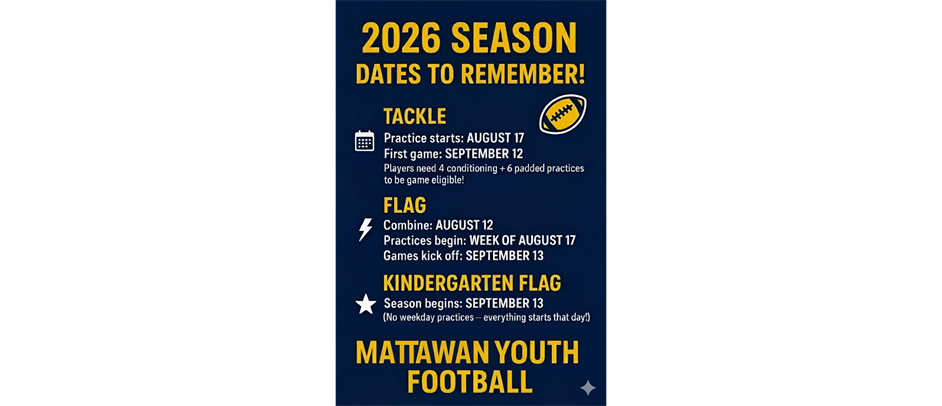 2026 Season info